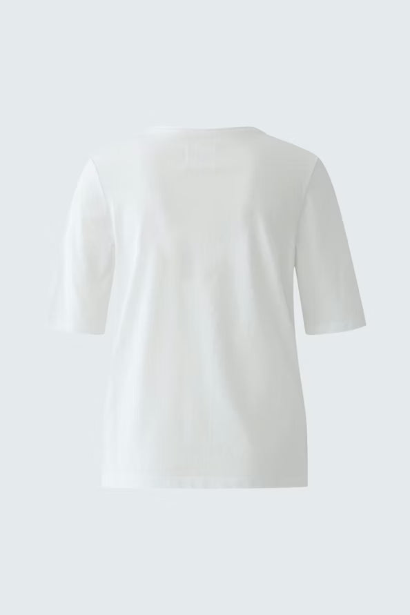 Oui Sunshine Coast Optic White T-shirt 98602