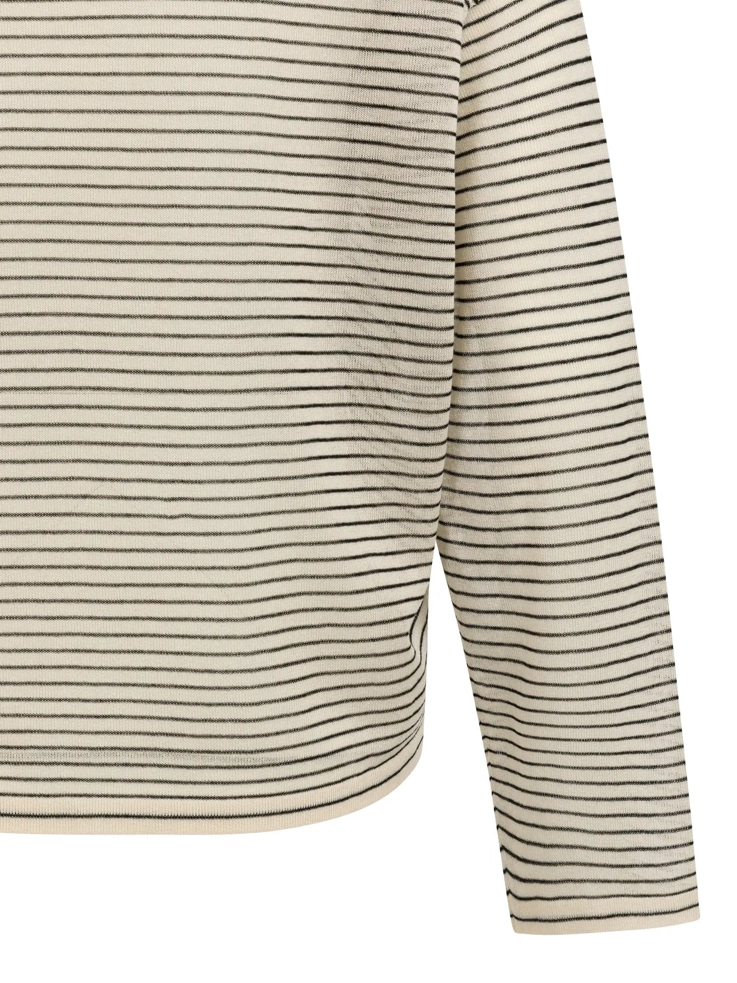 YAYA Fine Knitted Striped Sweater