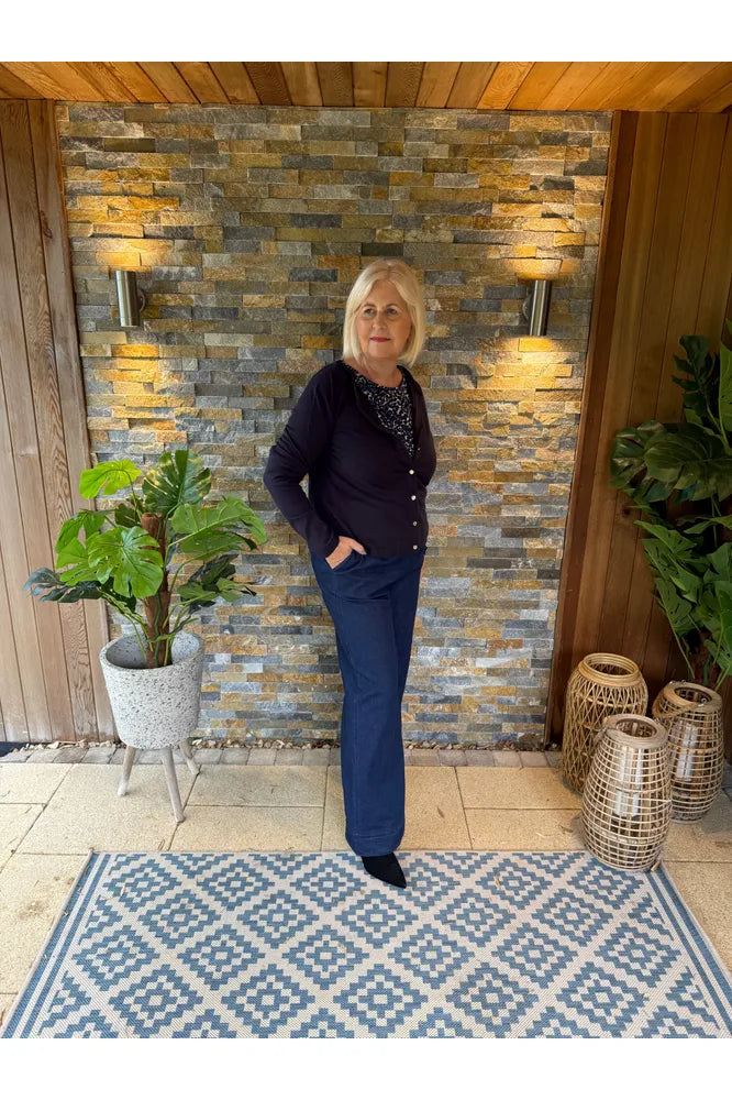 D.E.C.K Denim Wide Leg Trousers