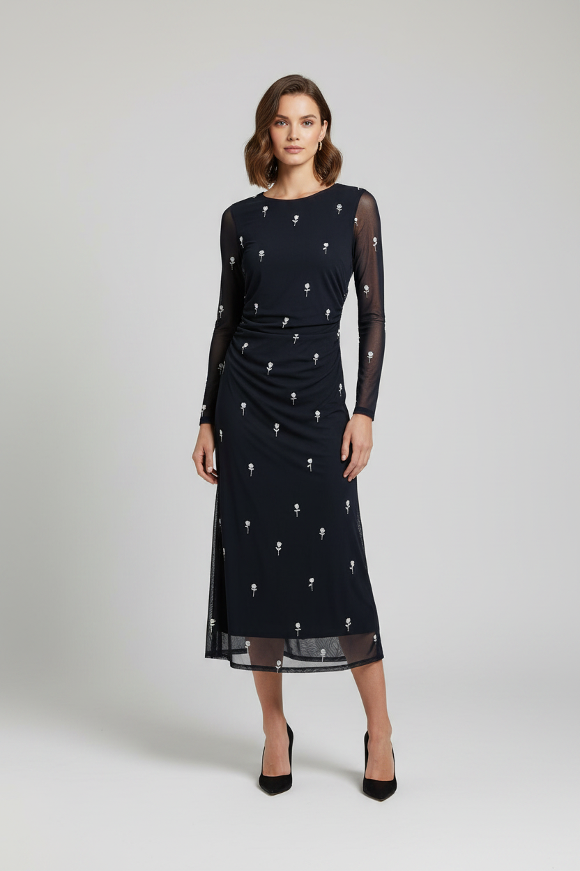 Fabienne Chapot Ashley Dress Black/Cosy White