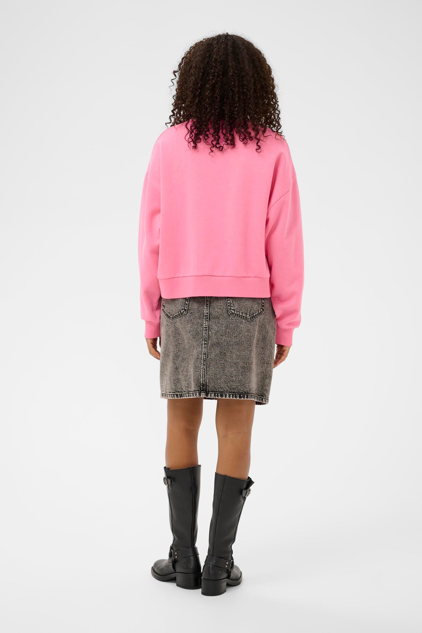 Kaffe KAsussi Sweatshirt Pink Power