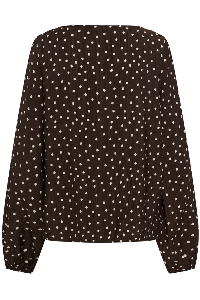 Kaffe KAnadira Blouse Coffee Bean
