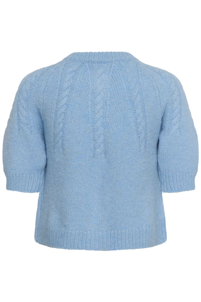 Kaffe KAcionia Knit Cardigan Blue Fog Melange