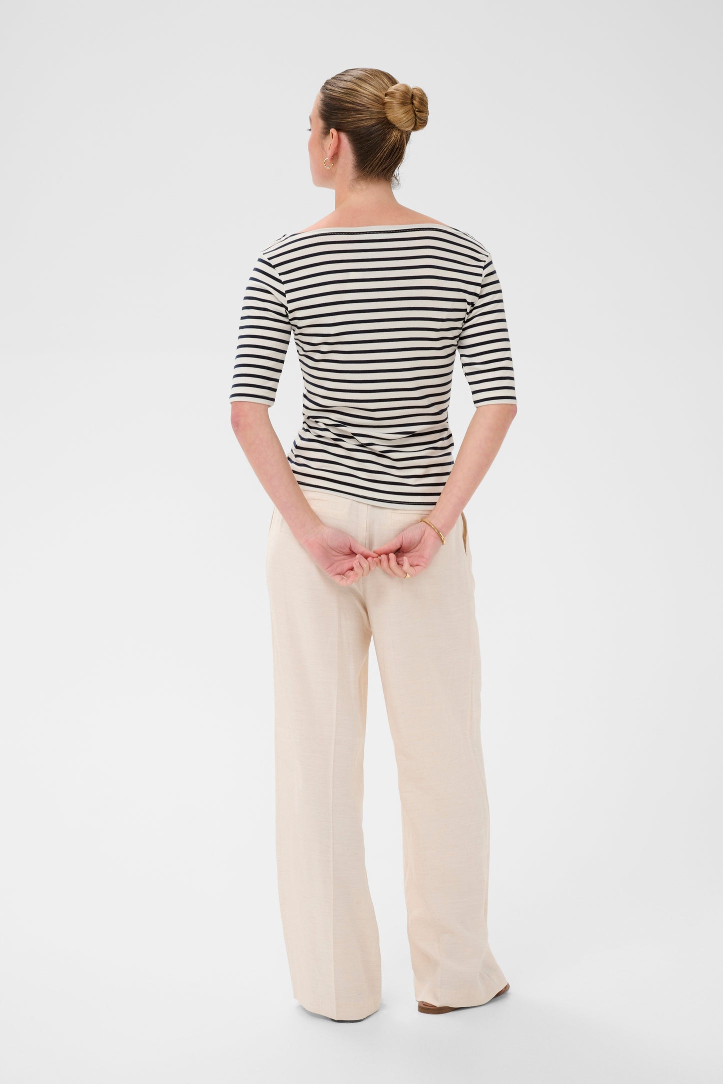Kaffe KAliddy boatneck T-Shirt Stripe