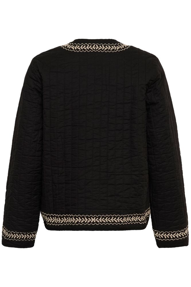Kaffe KAfibi Quilt Jacket Black Deep