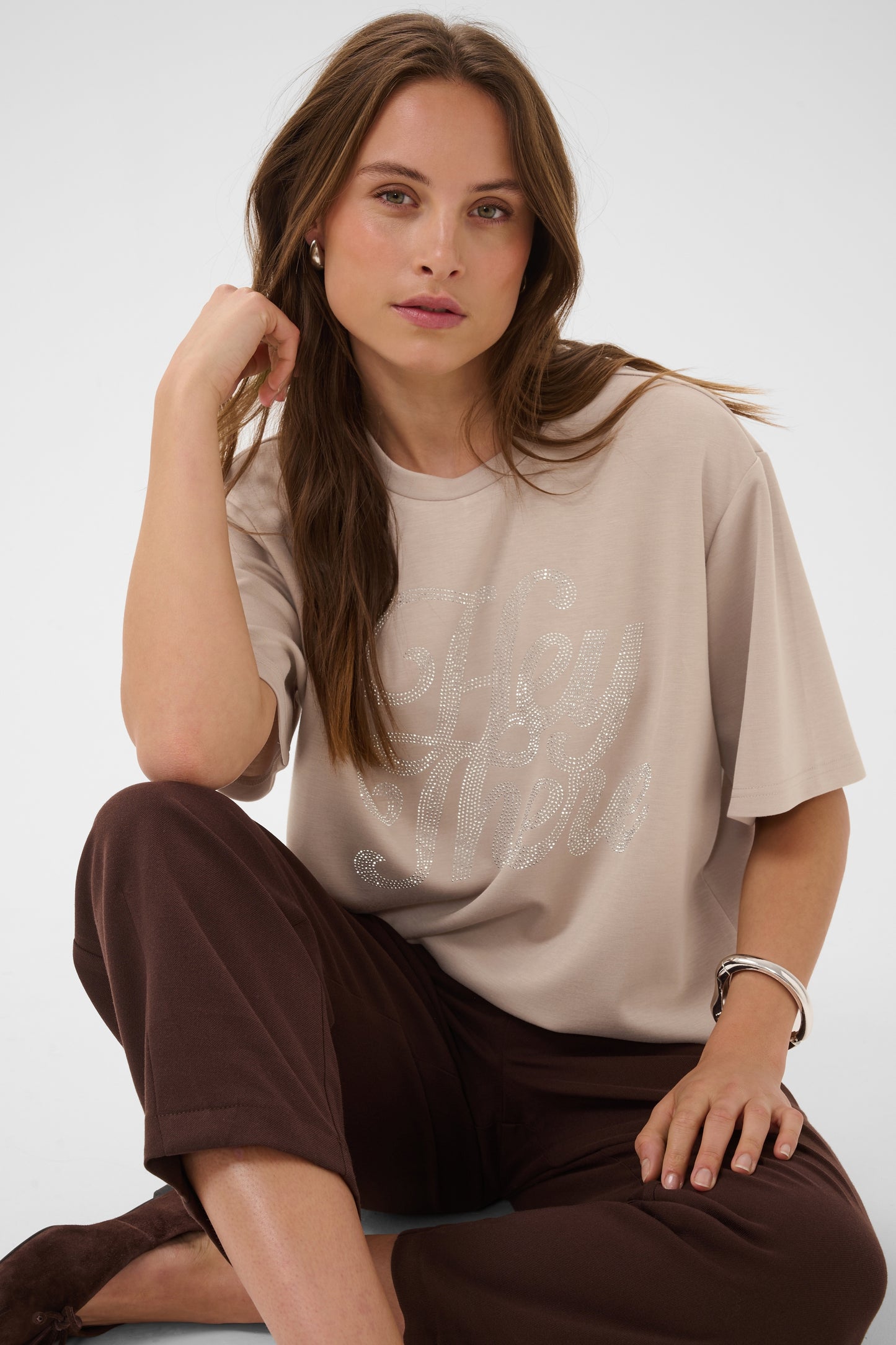 Kaffe KAharmony T-Shirt Feather Gray