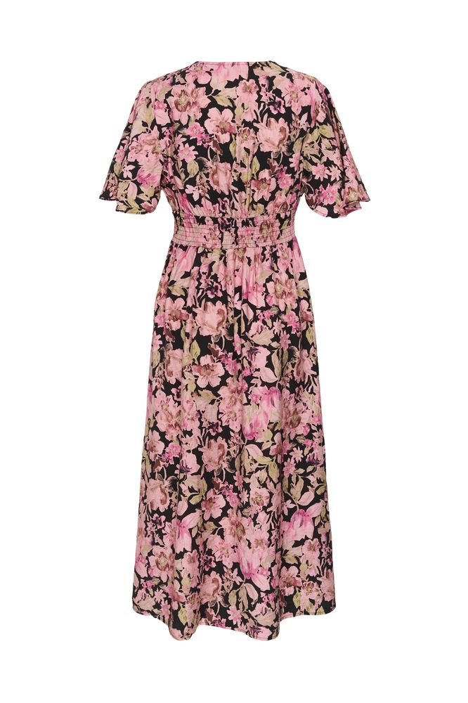 Kaffe KAsirena Printed Dress Pink Flower