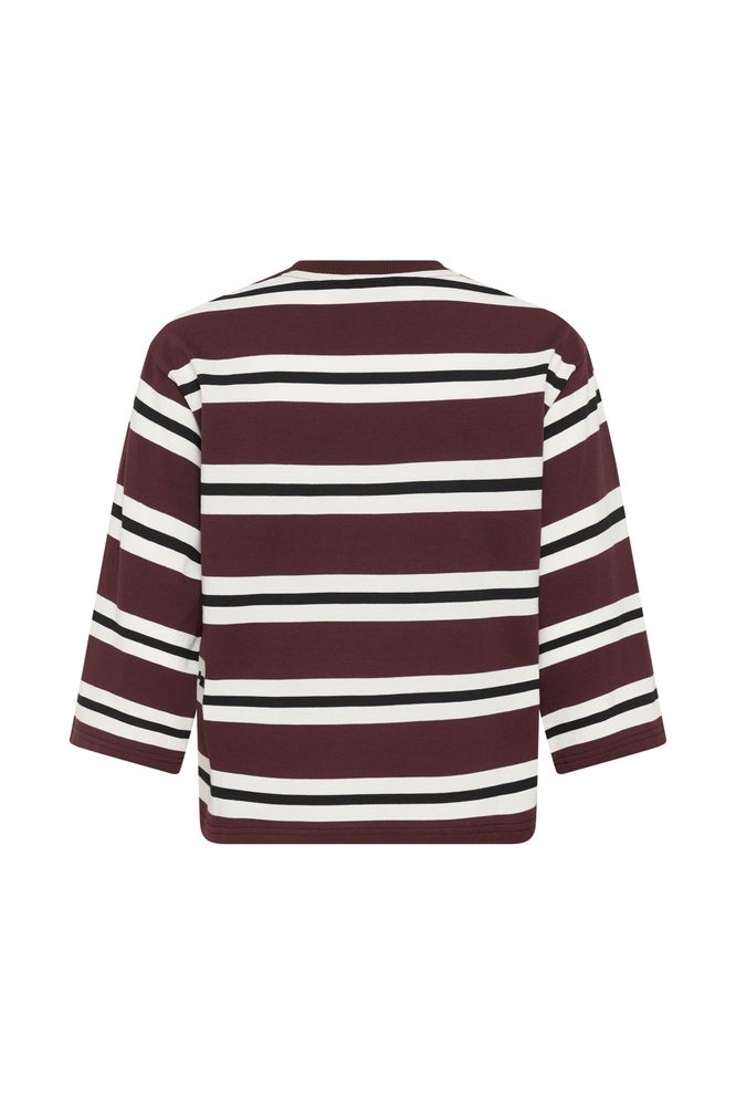 Kaffe KAwinny T-Shirt Fudge/Chalk/Black Deep