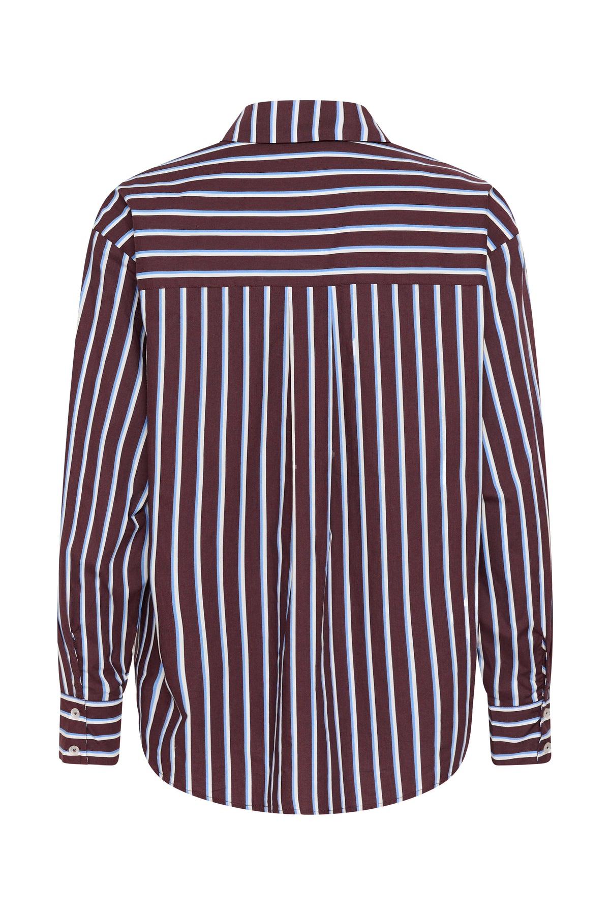 Kaffe KAgavina Shirt Fudge/Chalk/Provance