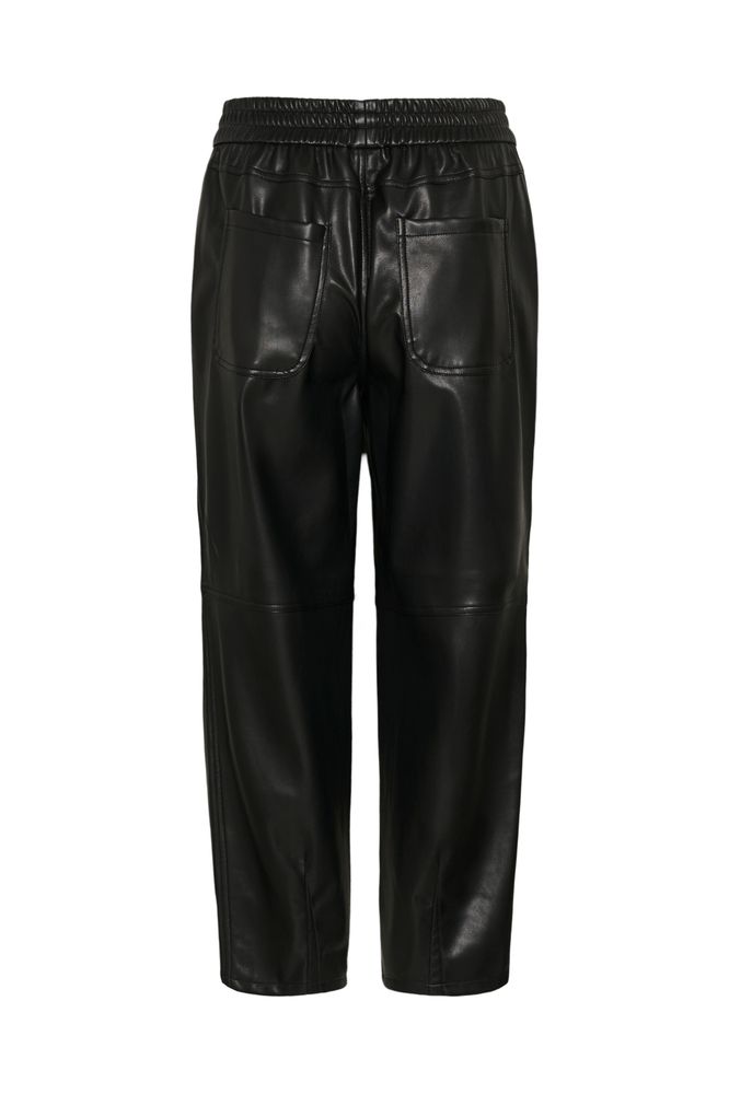 Kaffe KAarense Barrel Trouser Black Deep