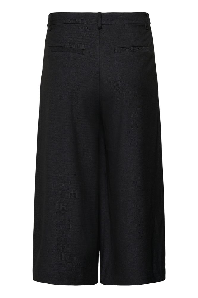 Kaffe KAgabby Culotte Trouser Dark Grey Melange