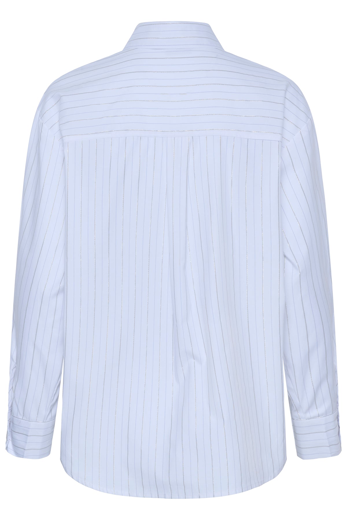 Kaffe Ellie Shirt Chalk / Silver Stripe
