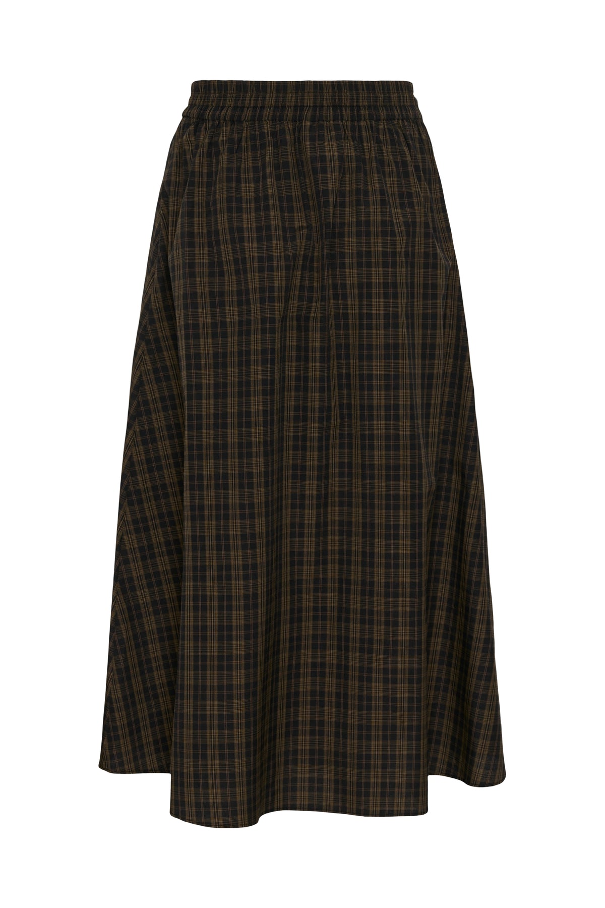 Kaffe KAhelie Skirt Black/ Brown check
