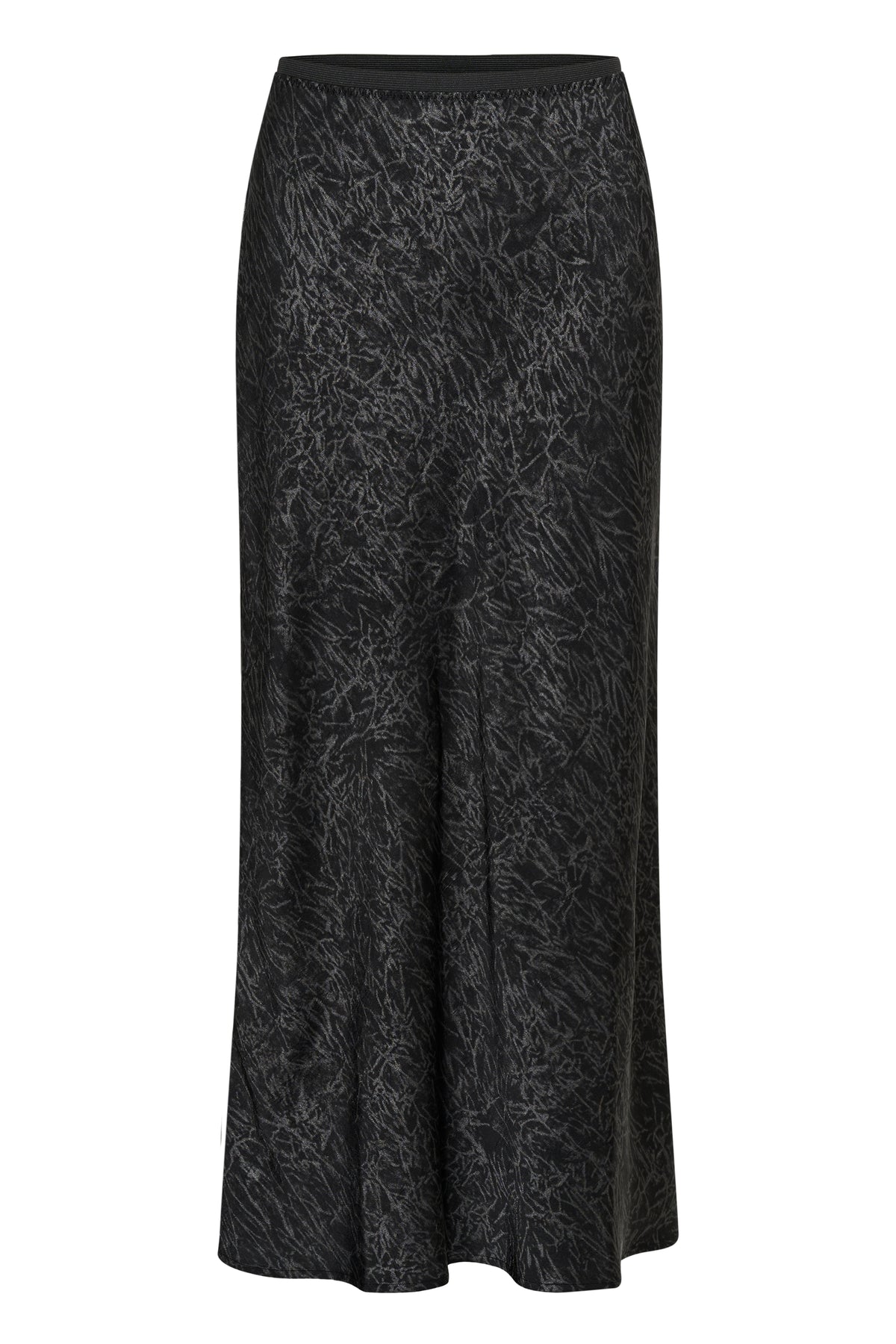 Kaffe Tara Skirt Black / Grey Crushed