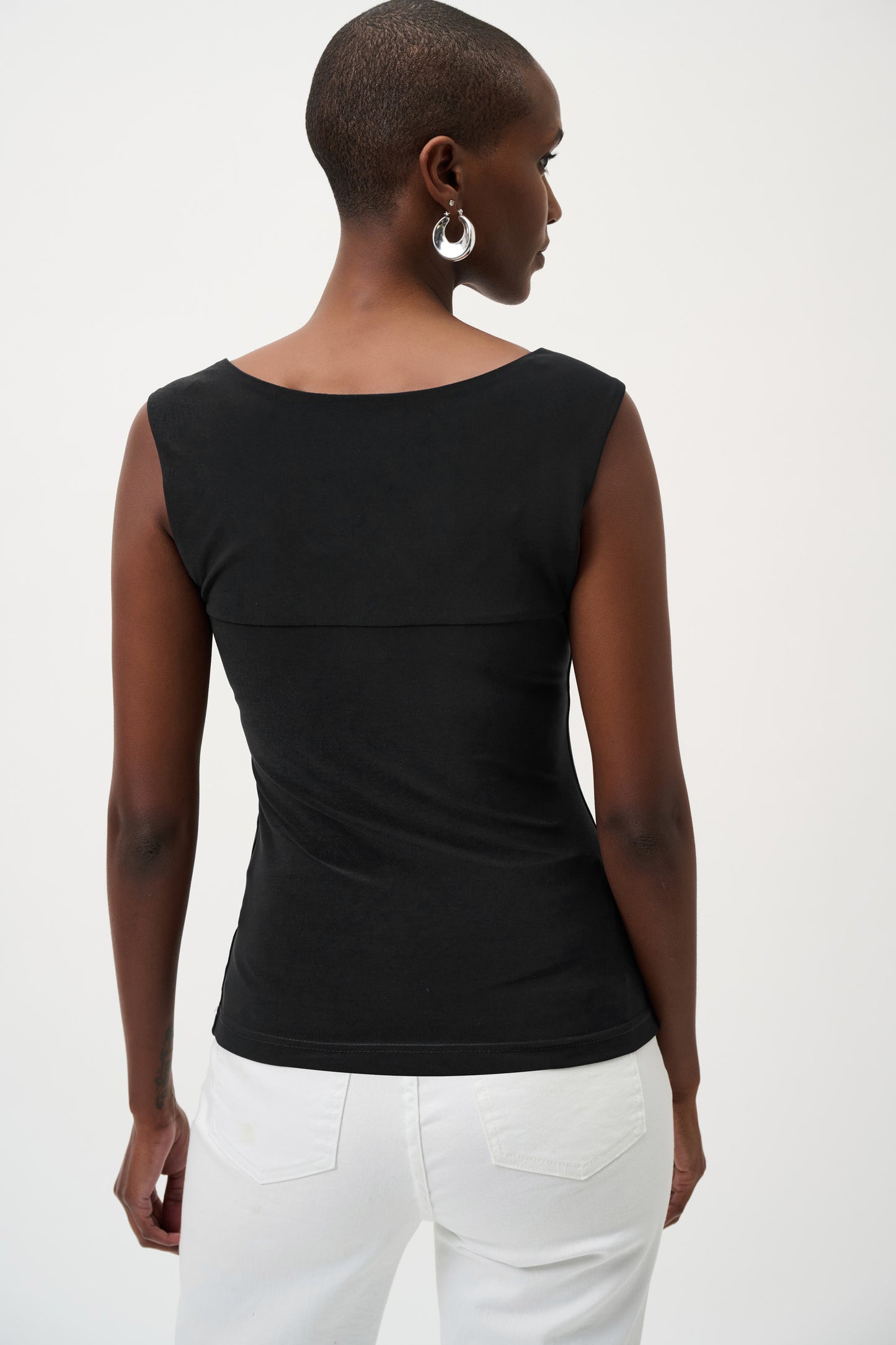 Joseph Ribkoff CO Square-Neck Cami Black