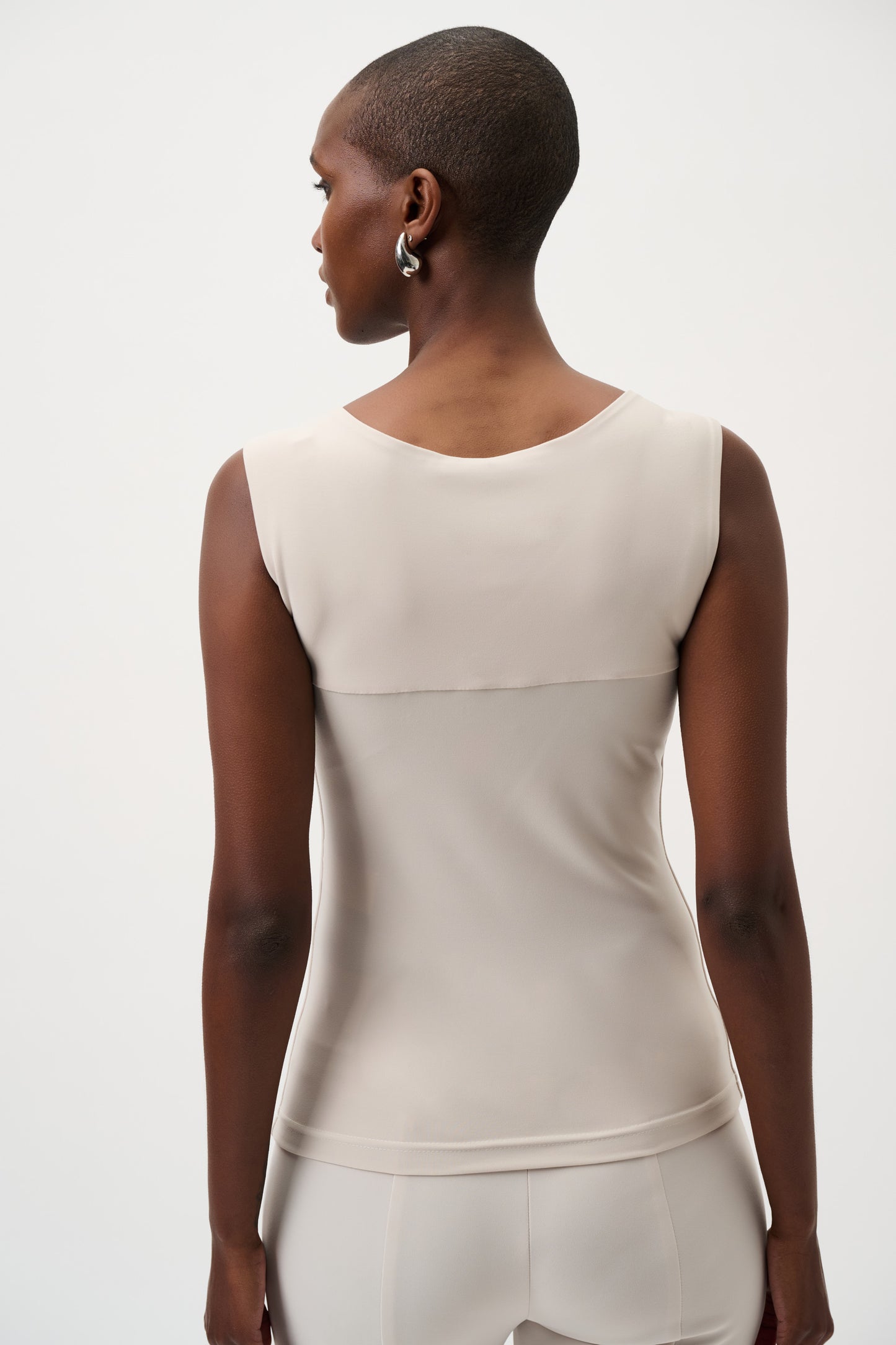 Joseph Ribkoff CO Square-Neck Cami Moonstone