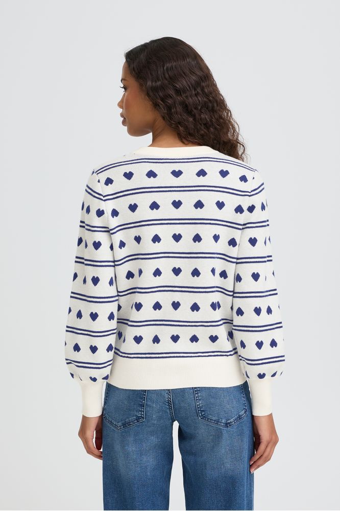 Ichi IHBrielle Cardigan Birch
