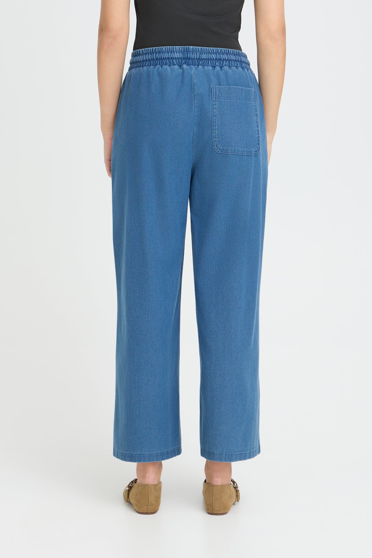 Ichi IHKate Denim Trousers Denim Blue