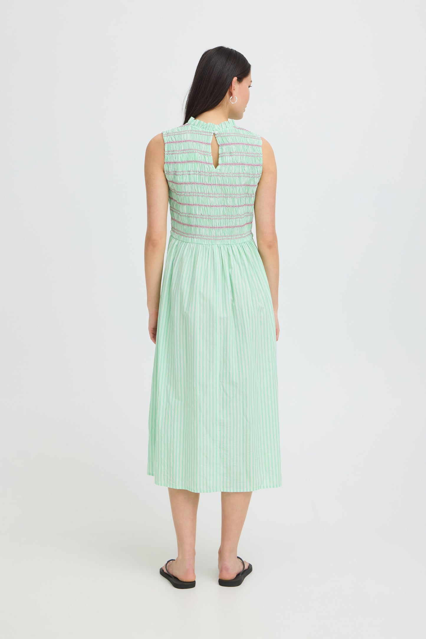 Ichi IHLocy Dress Green / Birch