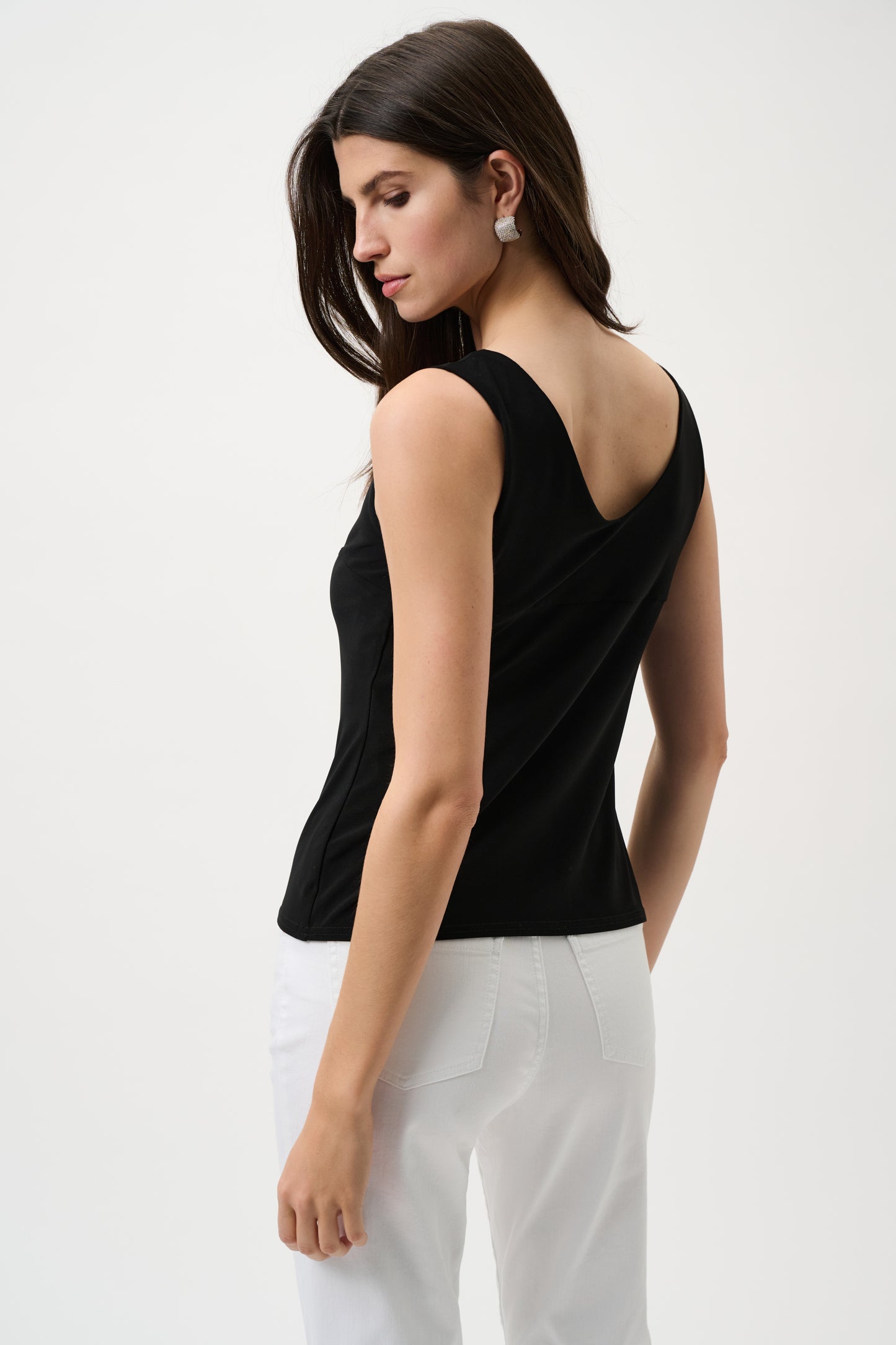Joseph Ribkoff CO Classic V-Cami Black