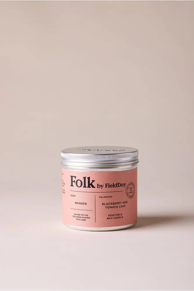 Field Day Wander Folk Tin Candle