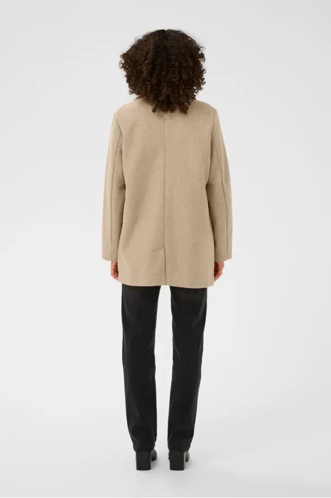 Kaffe KAsaturn Jacket Beige Smoke