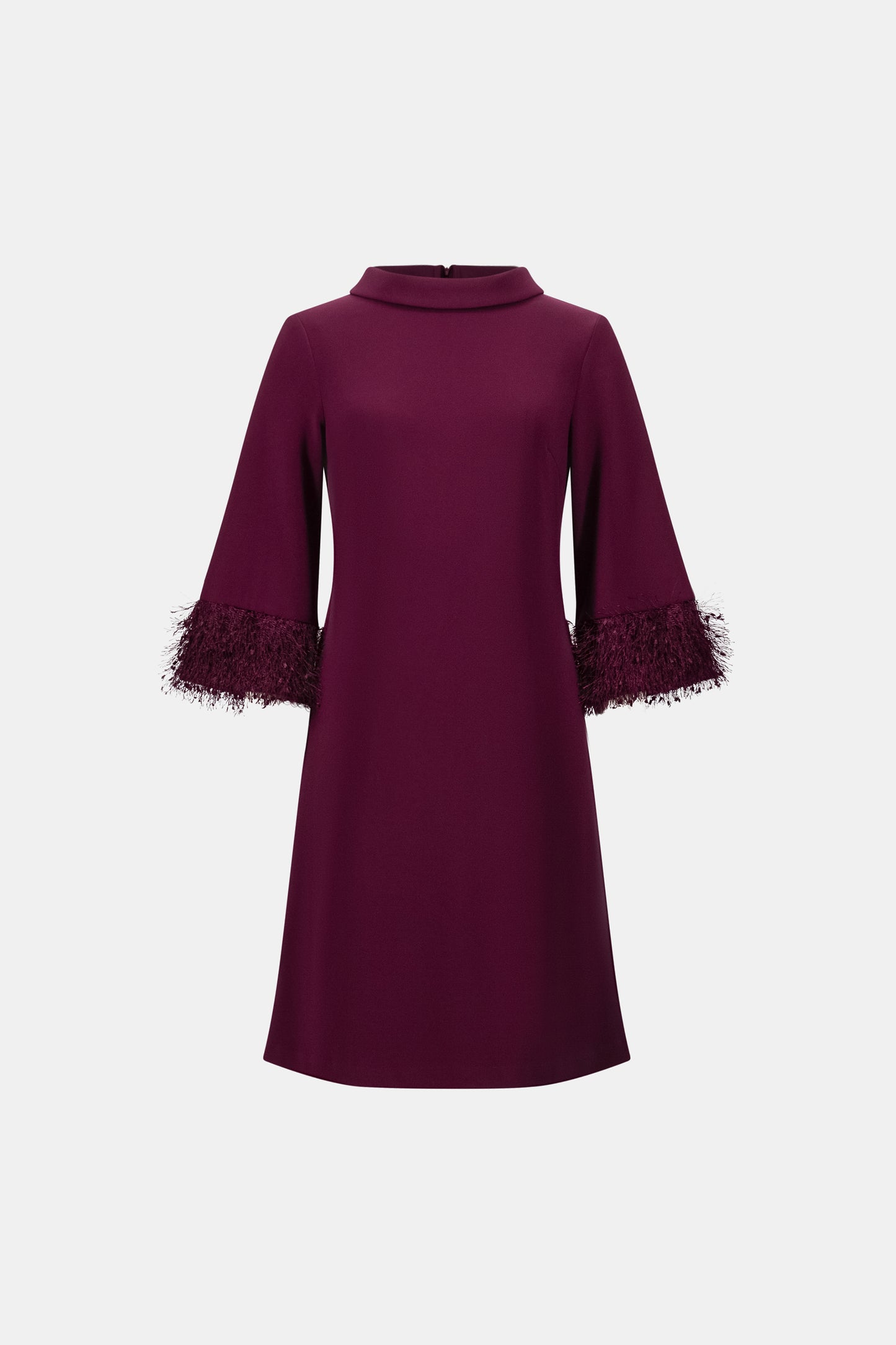 Joseph Ribkoff Silky Knit A-Line Dress Elderberry