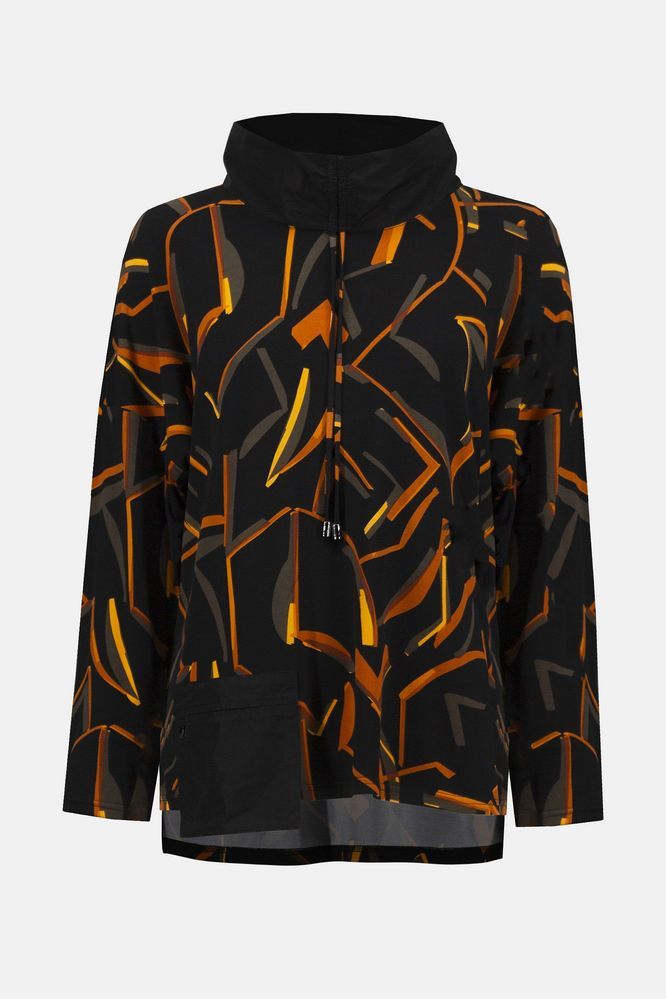 Joseph Ribkoff Abstract Print Top