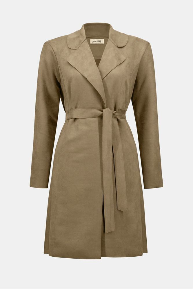 Joseph Ribkoff Scuba Suede Coat