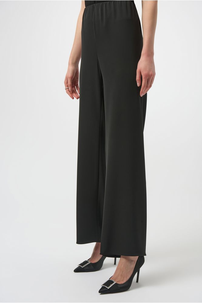 Joseph Ribkoff Twill Wide Leg Trouser