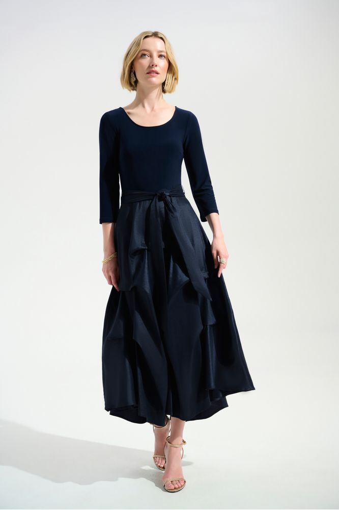 Joseph Ribkoff Taffeta Dress Midnight Blue | Alana Interiors | Alana Rewards Joseph Ribkoff Taffeta Dress Midnight Blue | Alana Interiors | Alana Rewards