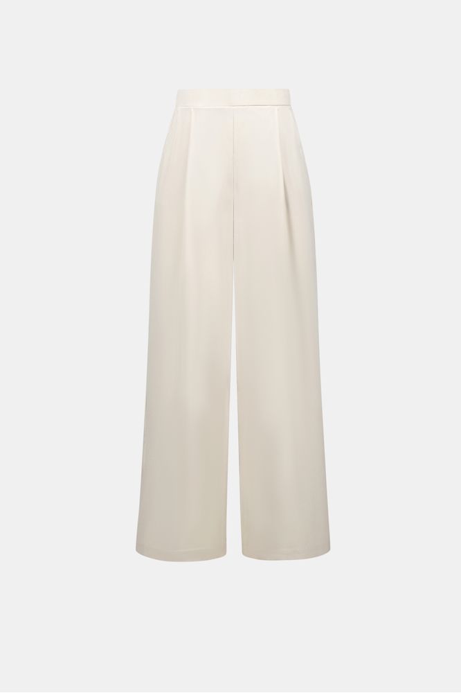 Joseph Ribkoff Pull-On Wide Leg Trouser Moonstone