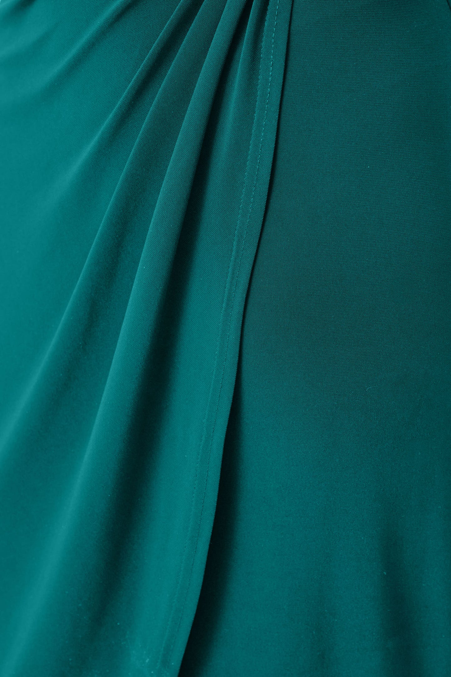 Joseph Ribkoff Silky Knit Wrap Dress Opulent Green