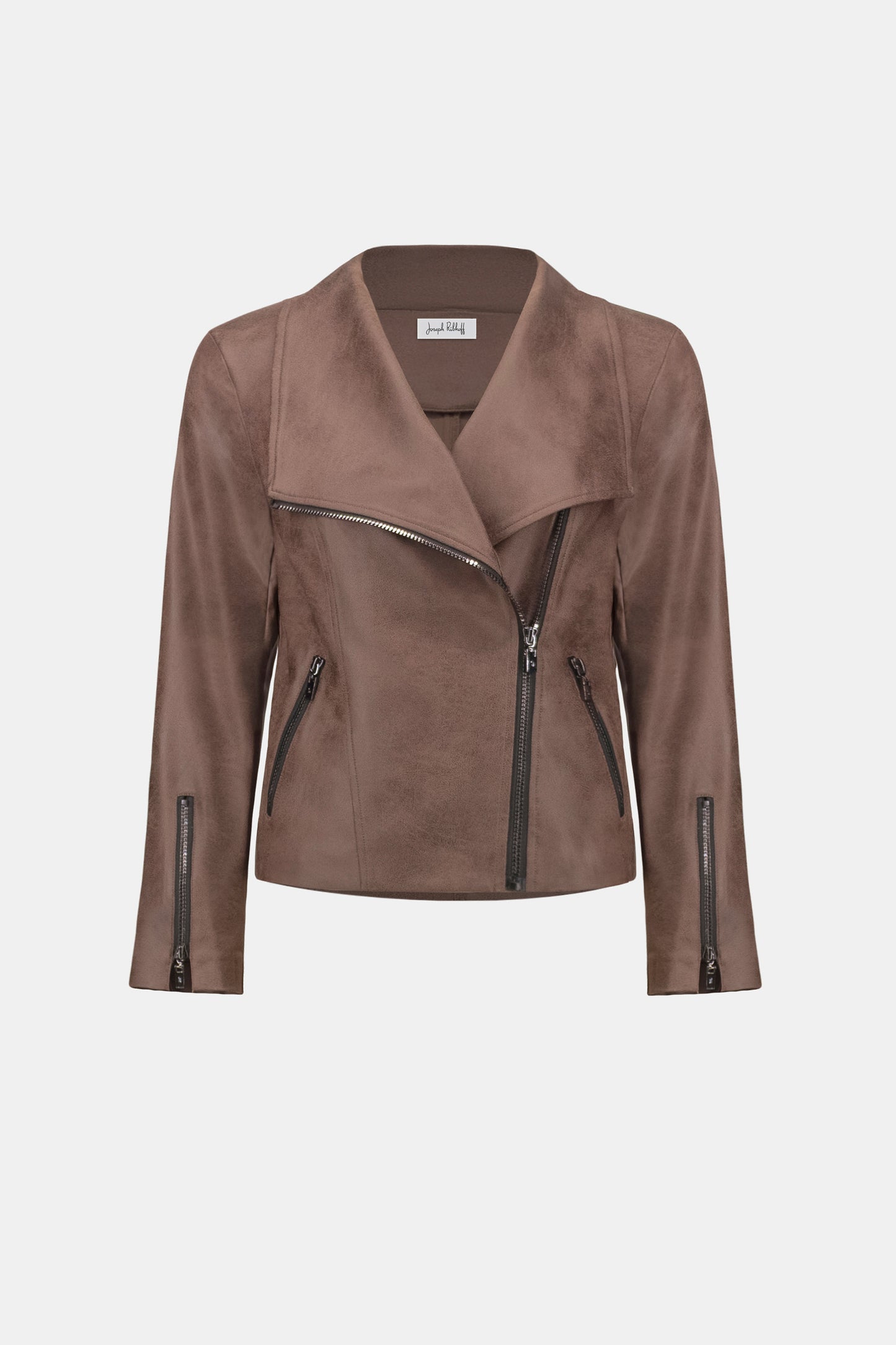 Joseph Ribkoff Foiled Jacket-Mink