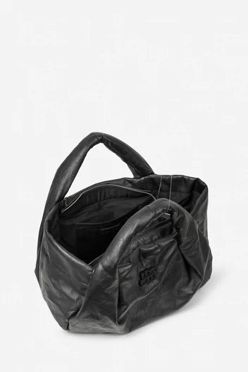 Munthe Lix Croco Bag Black