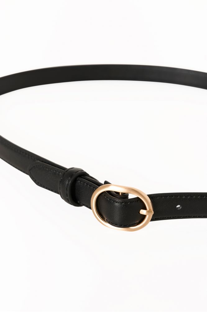 Inwear RyderIW Slim Belt Black