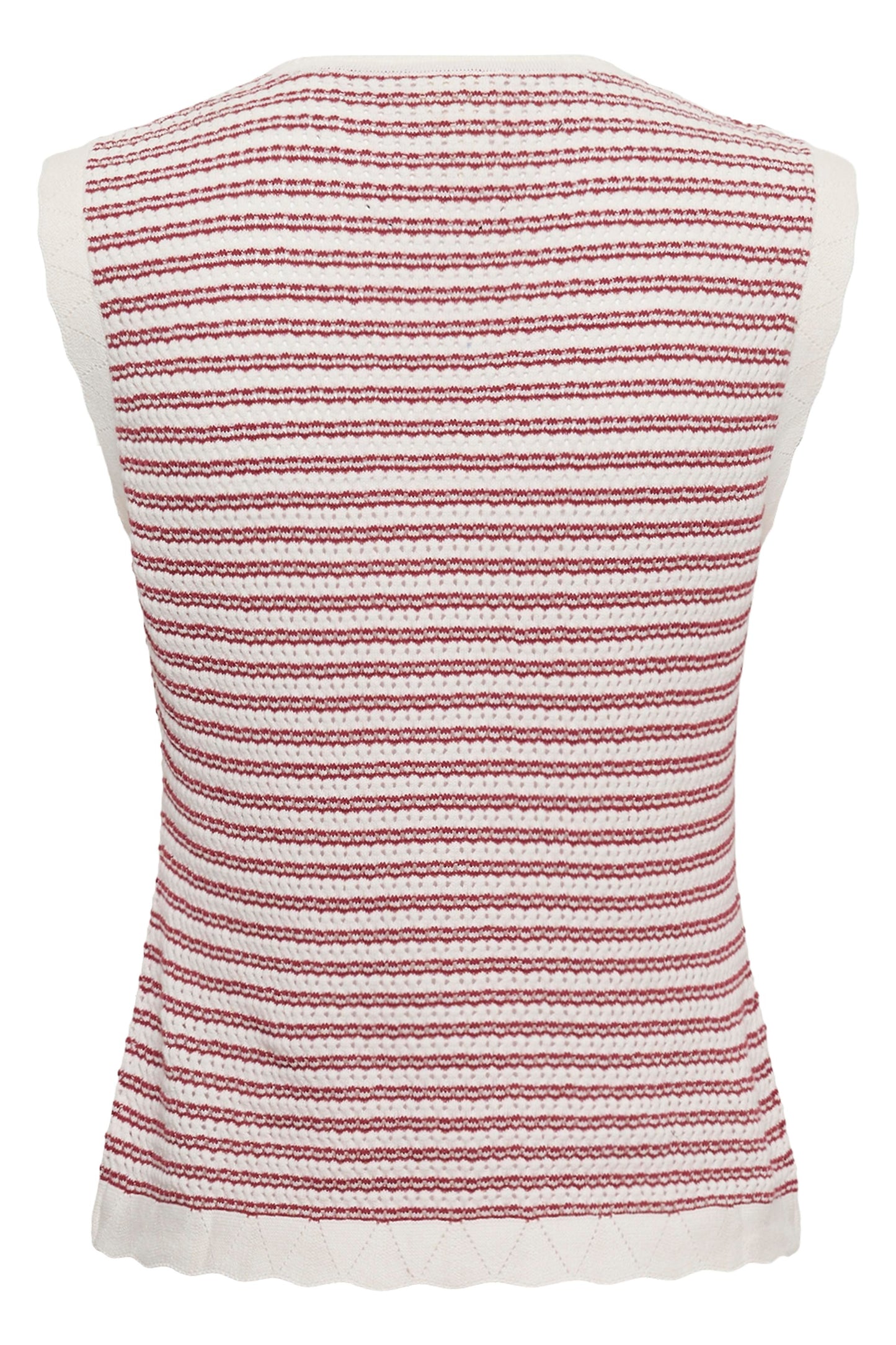 Part Two BolissaPW Top Burnt Russet Stripe