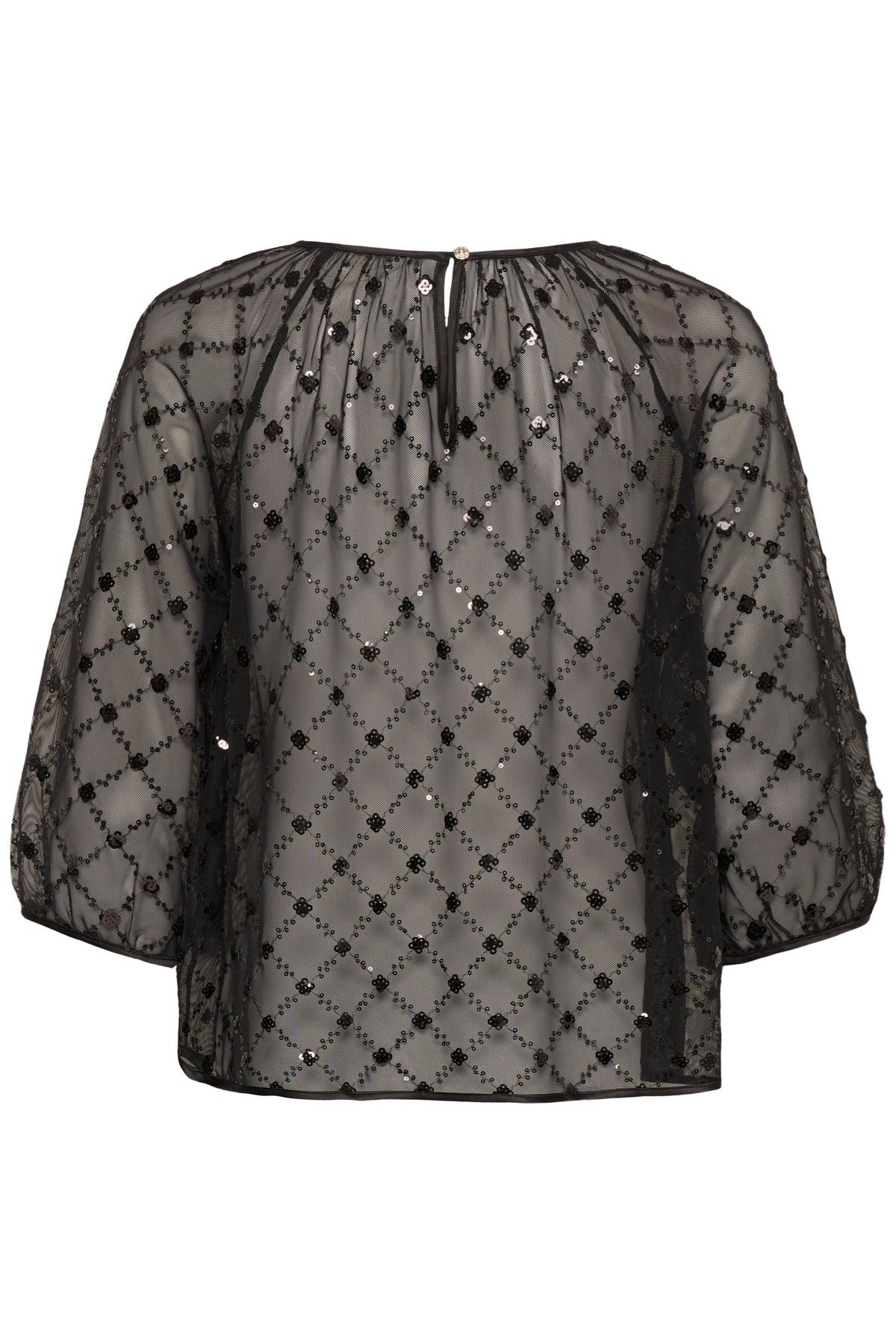 Part Two Dimka Blouse Black Placed