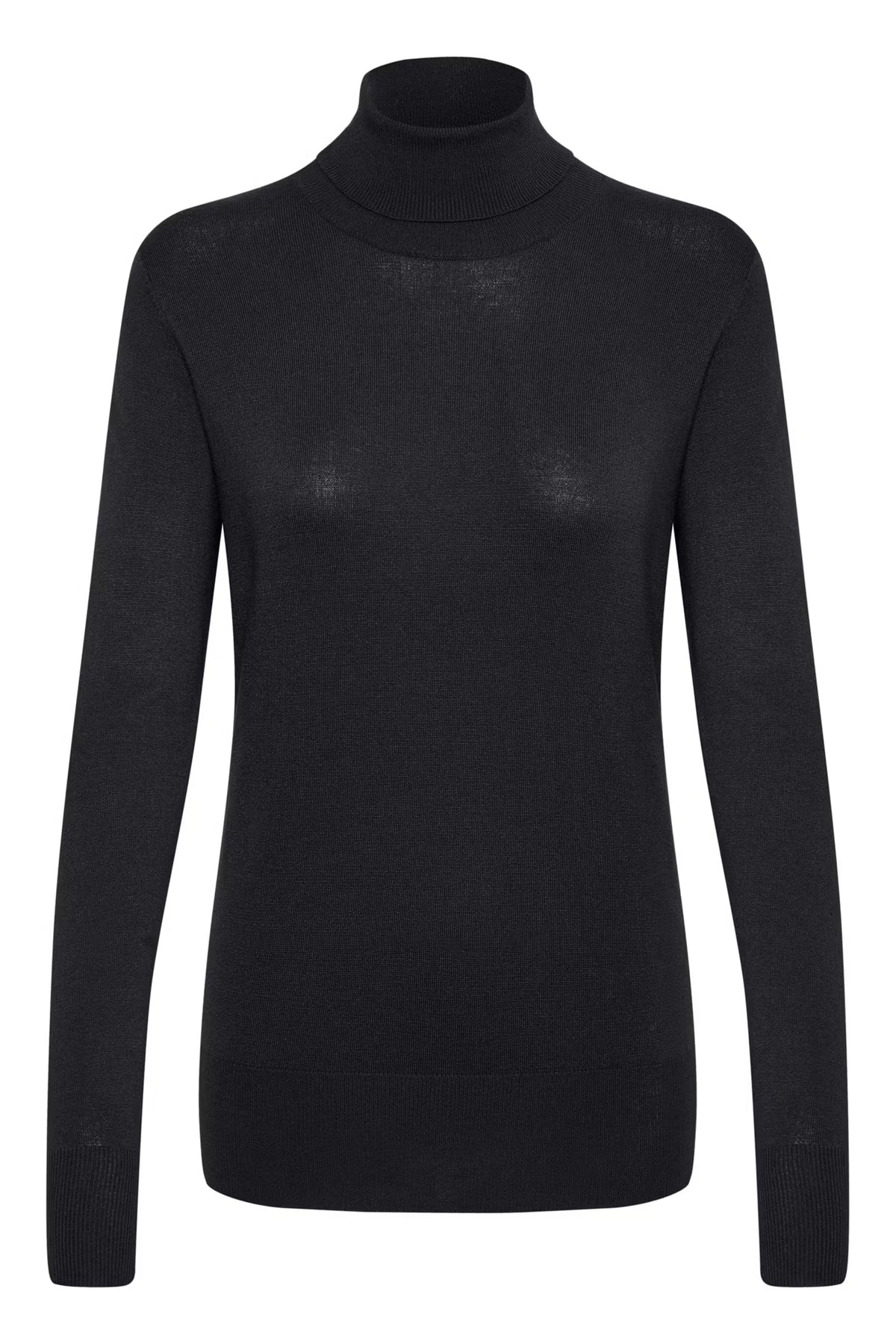 Kaffe Astrid Roll Neck Black Deep
