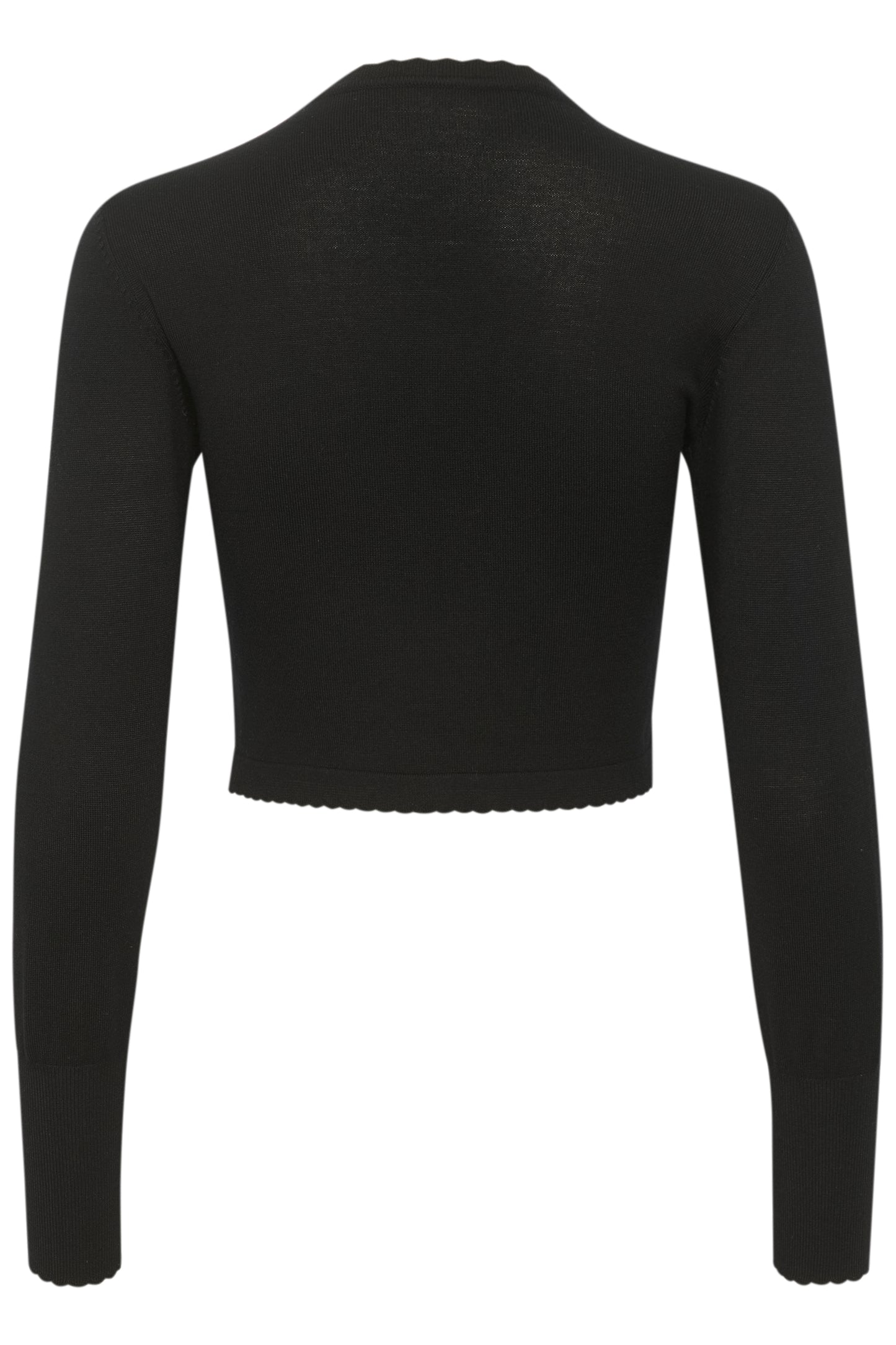 Culture CUannemarie Scallop Bolero Black