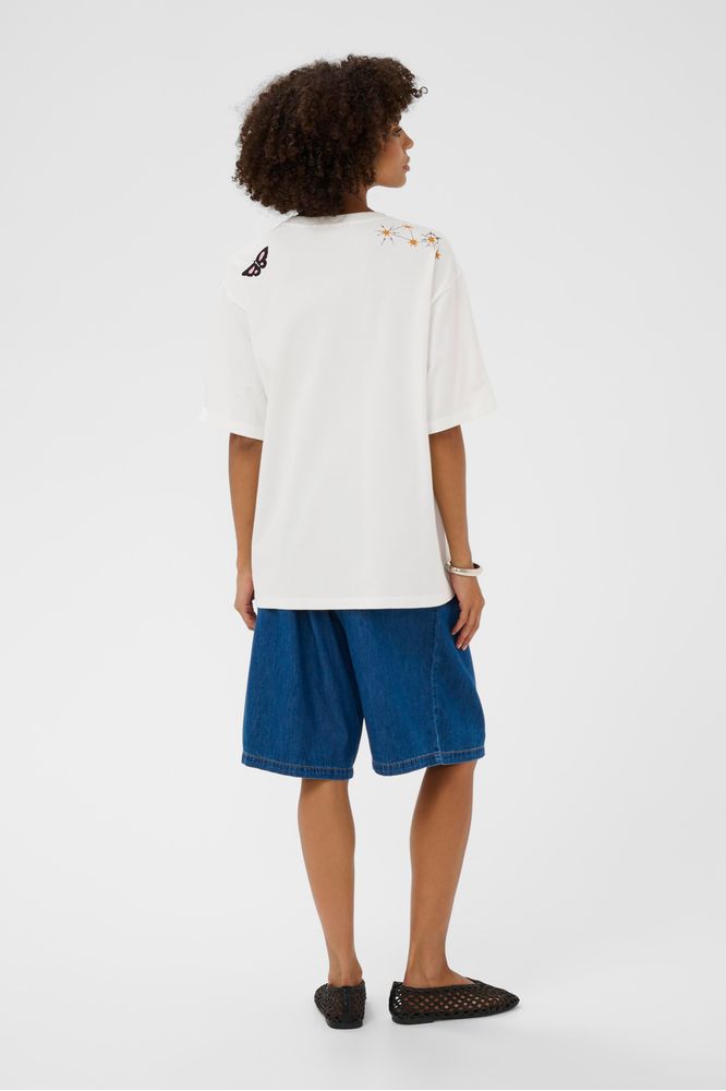 Culture Biara Alfie T-Shirt Gardenia