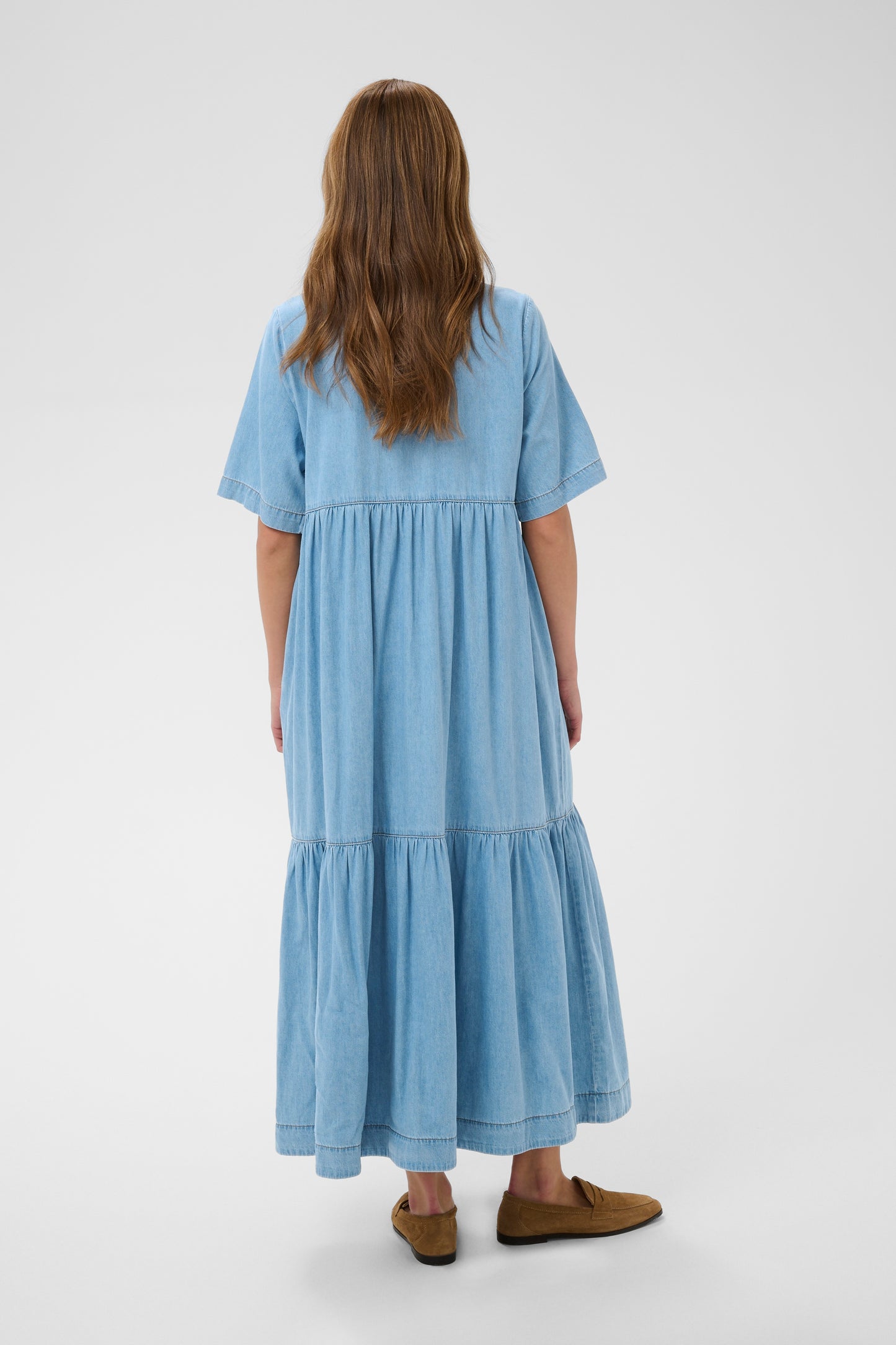 Culture CUmona Arpa Long Dress Blue