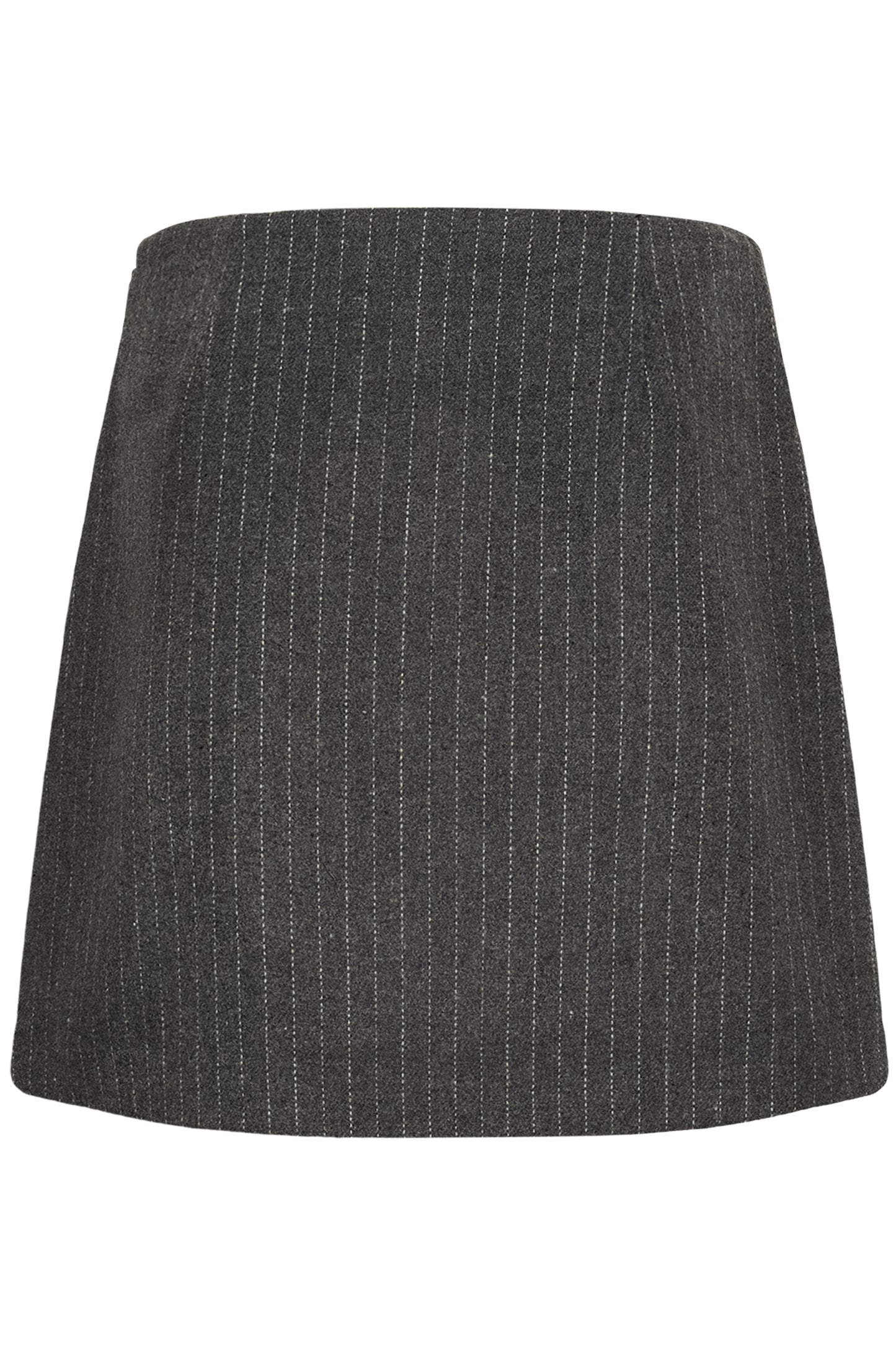 Culture Kayla Skirt Grey Pinstripe