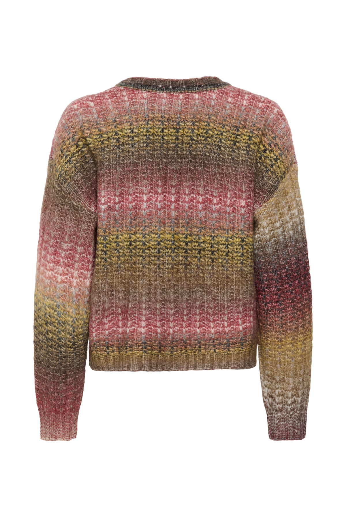 Culture Jazz Cardigan Red Yellow
