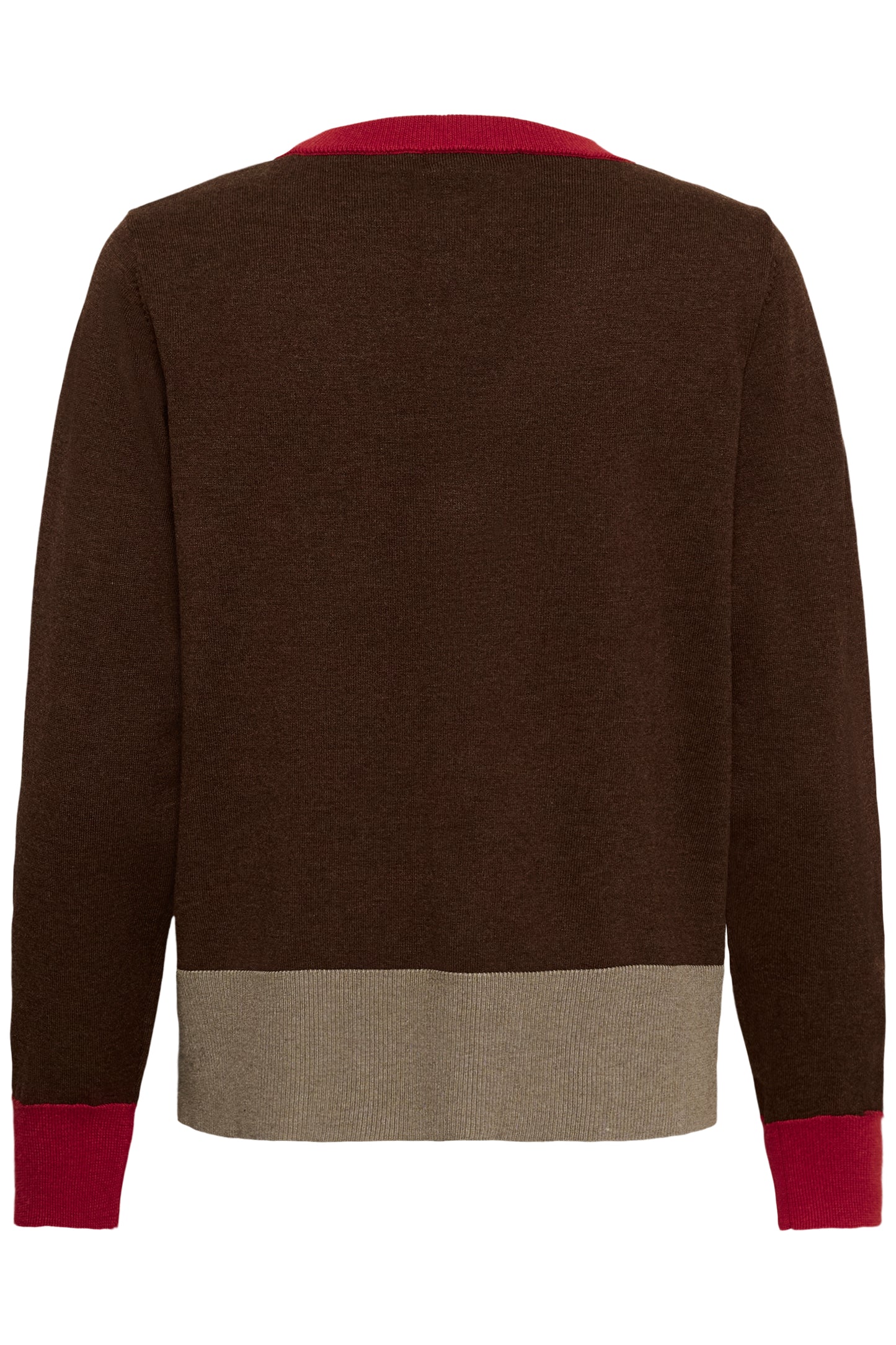 Culture Clare Annemarie Cardigan Pullover Coffee Bean