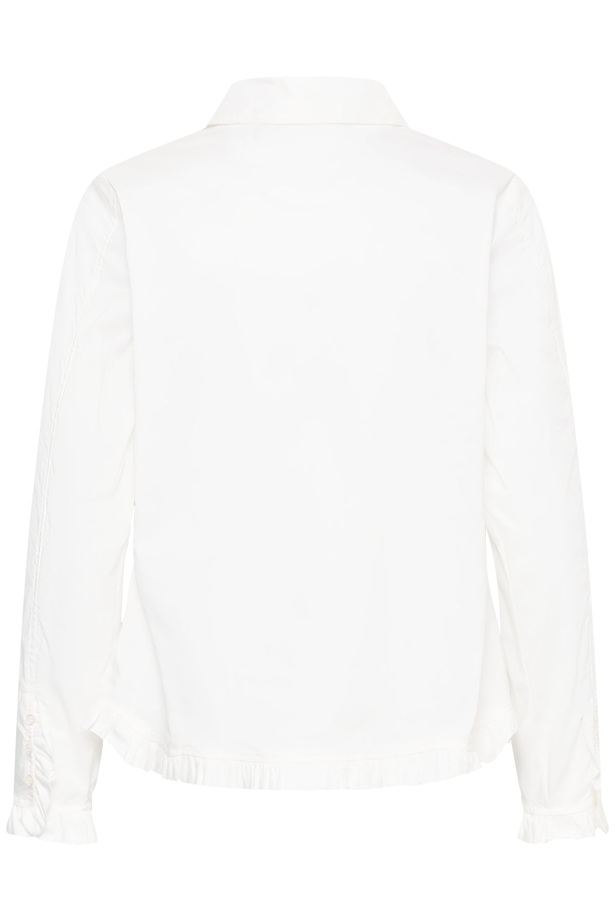 Culture Margi Antoinett Frill Shirt Gardenia