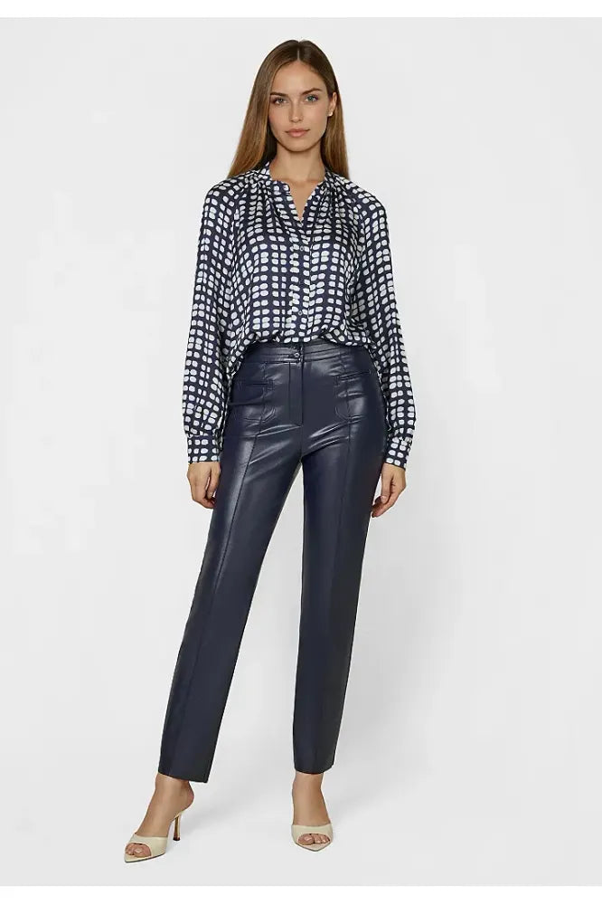 Marc Aurel Raglan Blouse Dot Print