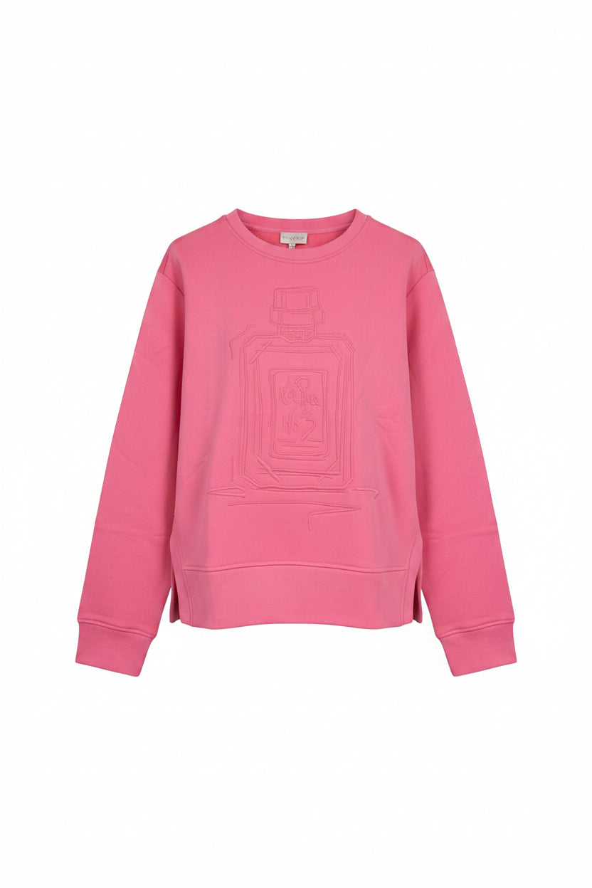 Milano Round Neck Sweatshirt Bubblegum
