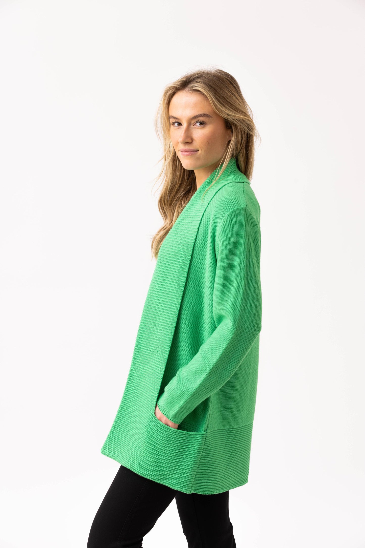 Marble Cardigan 6391 Green