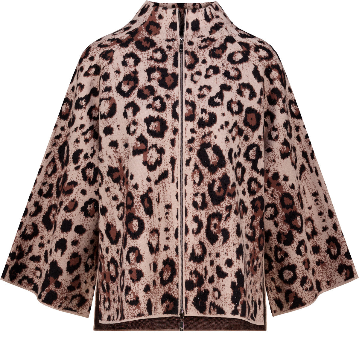 Monari Leopard Jacket Sesame Pattern 810366